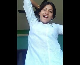 18 Year Old Indian Amateur Bathroom Striptease Show